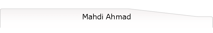 Mahdi Ahmad