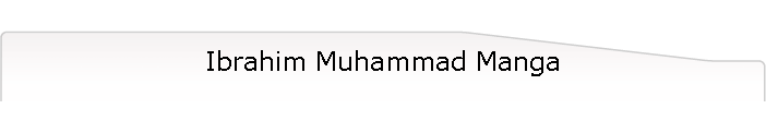 Ibrahim Muhammad Manga