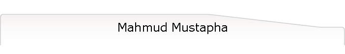 Mahmud Mustapha