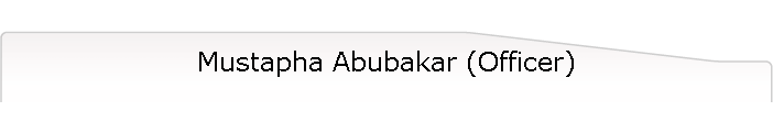 Mustapha Abubakar (Officer)