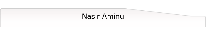 Nasir Aminu