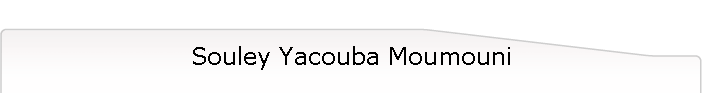 Souley Yacouba Moumouni
