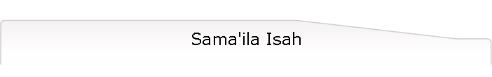 Sama'ila Isah
