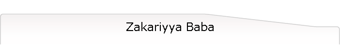 Zakariyya Baba