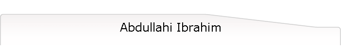 Abdullahi Ibrahim