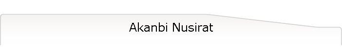 Akanbi Nusirat
