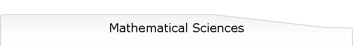 Mathematical Sciences