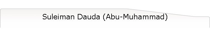 Suleiman Dauda (Abu-Muhammad)