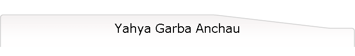 Yahya Garba Anchau