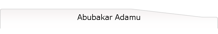 Abubakar Adamu