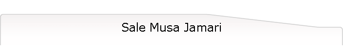 Sale Musa Jamari